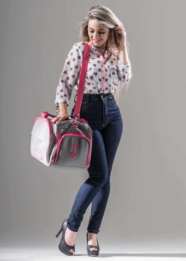 Bolsa Térmica Gym Clássica Gray Lady