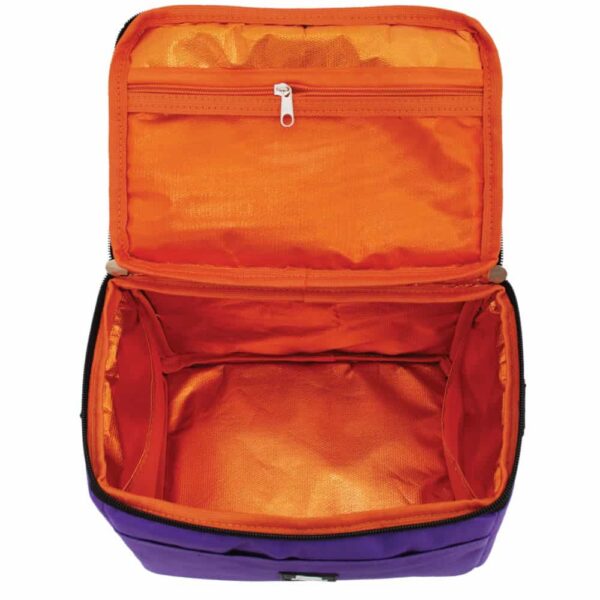 barbell-box-economic-roxo-M-aberta Bolsa Térmica BOX Economic M Roxa