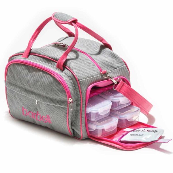 barbell-gym-classica-graylady-3 Bolsa Térmica Gym Clássica Gray Lady