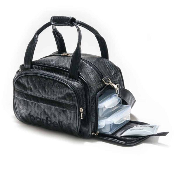 barbell-gym-mini-preta-3 Bolsa Térmica Gym Mini Black